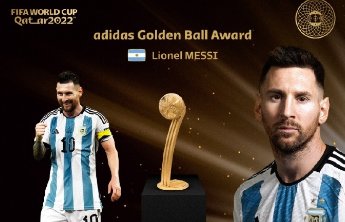实至名归!梅西获得FIFA世界杯金球奖