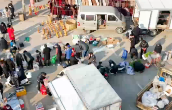 有年味了！元旦假期来赶集，熙熙攘攘好热闹