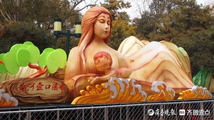 提前探营！济南趵突泉兔年花灯会已初见美姿