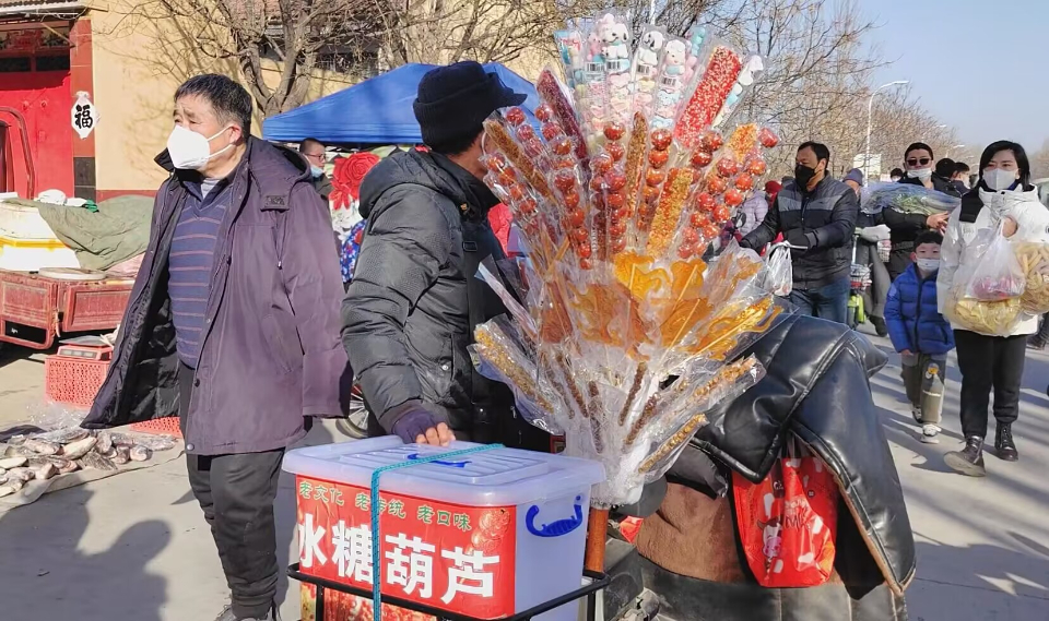 图集丨烟火气儿裹着忙碌劲儿，黄河大集里感受潍坊寒亭的富足美好