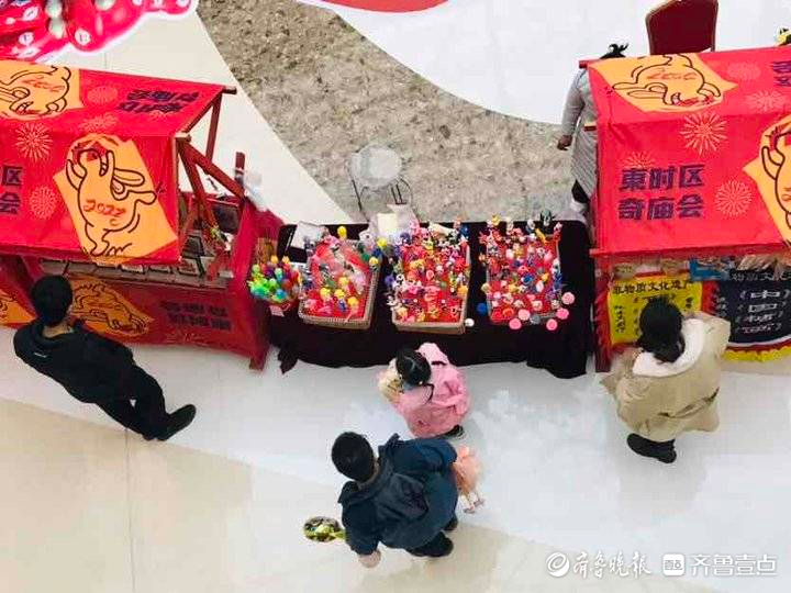 春节临近消费渐次升温，泰安多家商场人气旺