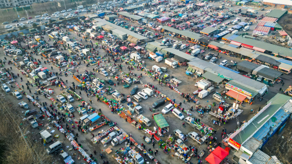 赶孙村大集 寻济南年味-齐鲁晚报·齐鲁壹点