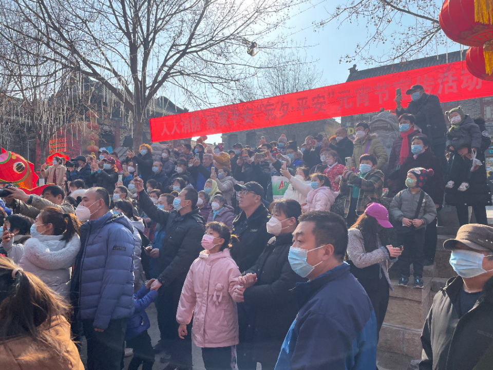 壹点图集丨鸣锣开市！正月十四的周村古商城人潮涌动，热闹非凡