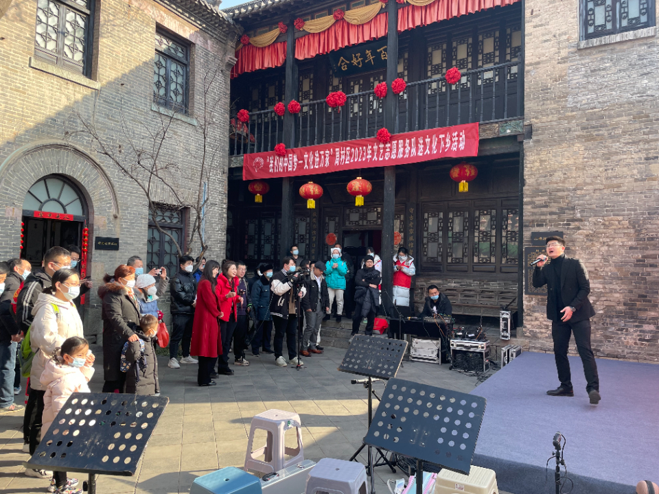 壹点图集丨鸣锣开市！正月十四的周村古商城人潮涌动，热闹非凡