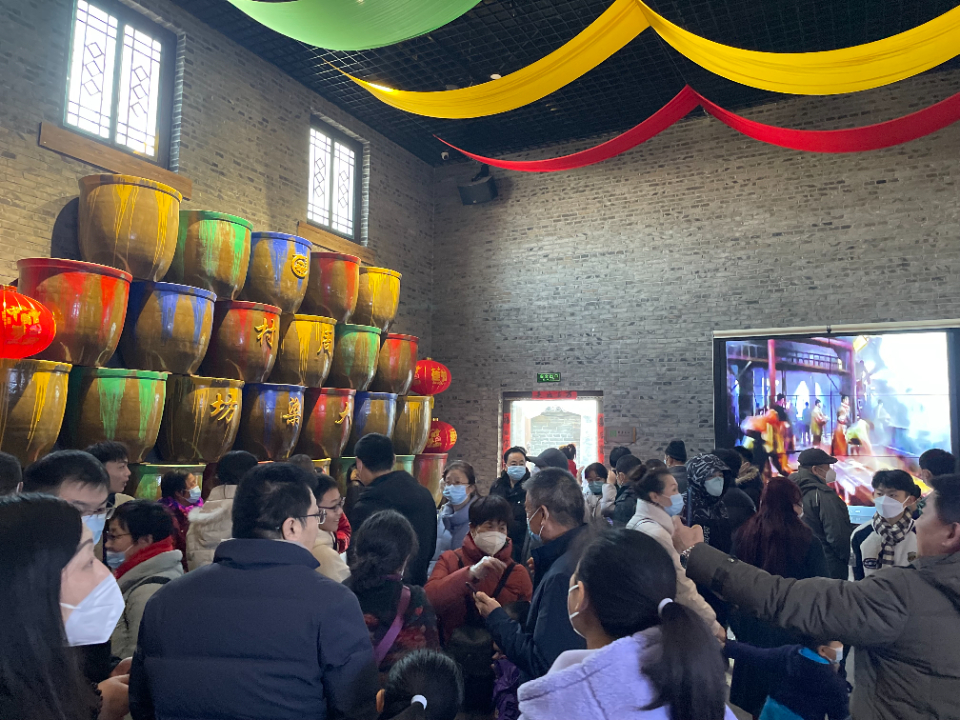 壹点图集丨鸣锣开市！正月十四的周村古商城人潮涌动，热闹非凡