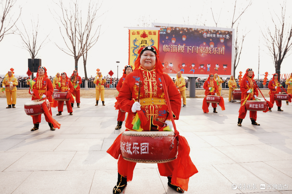 壹点图集丨“齐”闹元宵，扮玩大“荟”！淄博多区县民俗表演PK