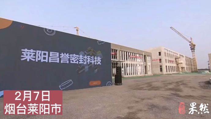 果然视频|昌誉密封科技项目：达产后，年可实现销售收入10亿元