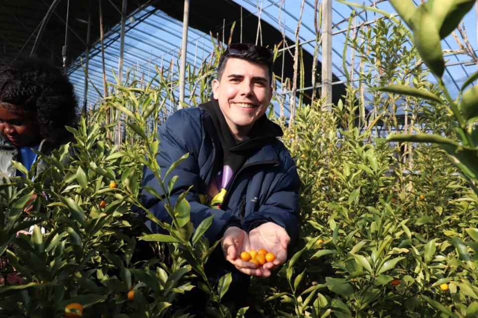 美丽相约——外国友人走进沂水家庭农场