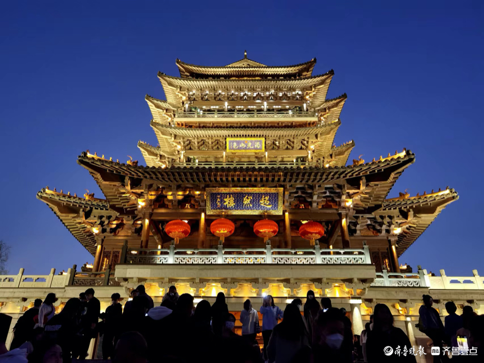 超然楼亮灯，仪式感满满