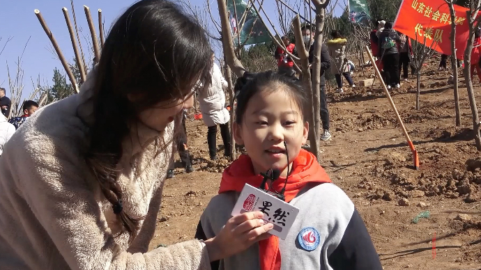履行义务 绿动齐鲁|小学生代表：让绿色的生命激活热爱的生活