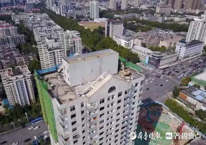 濟南齊魯賓館舊址高層宿舍樓即將消失,未來是美麗廣場-齊魯晚報·齊魯