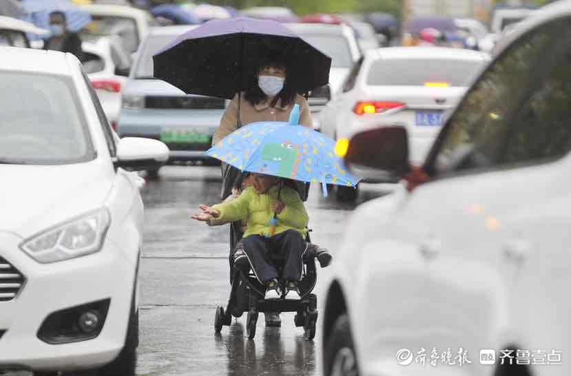 春雨赴约！清明前济南迎来小雨降温天气