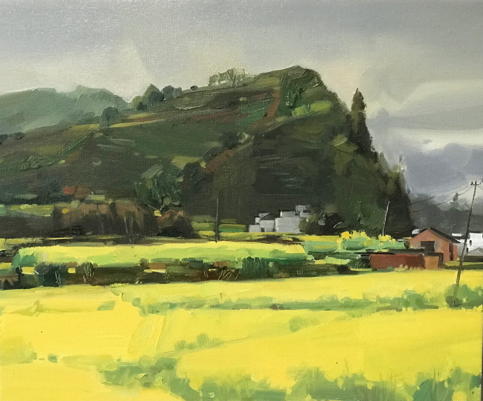 李雪松婺源写生作品欣赏-齐鲁晚报·齐鲁壹点