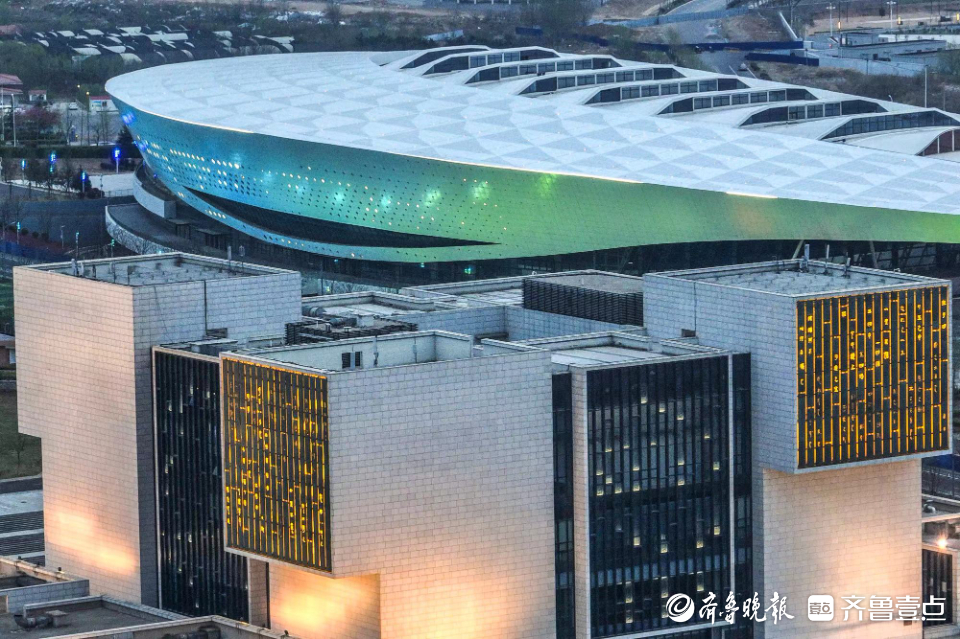 山大青岛校区体育馆惊艳亮相-齐鲁晚报·齐鲁壹点