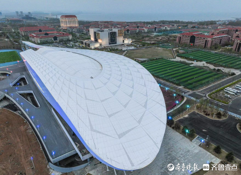 山大青岛校区体育馆惊艳亮相-齐鲁晚报·齐鲁壹点