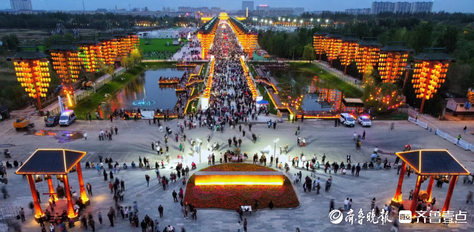 山东惠民"乐享春秋·孙武不夜城"精彩开城-齐鲁晚报·齐鲁壹点