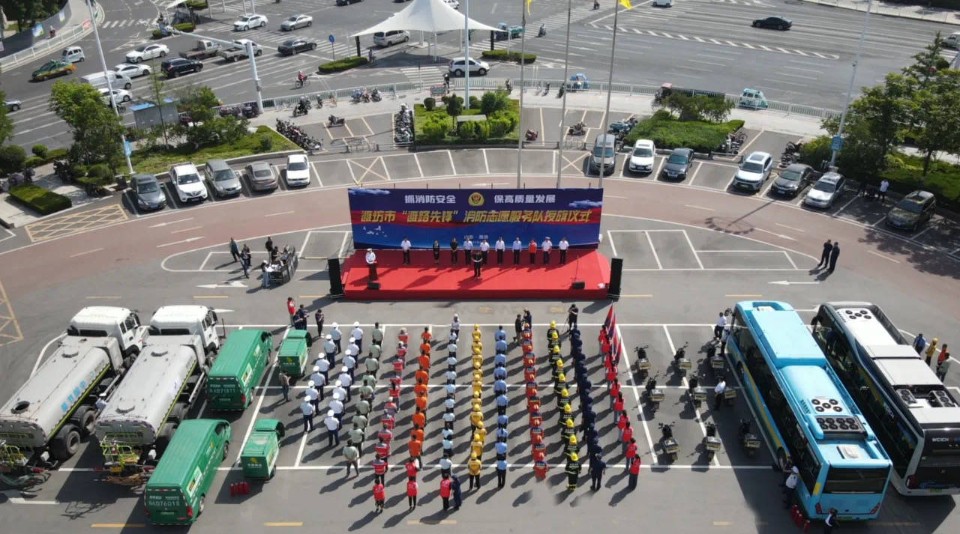 会宣传、会预警、会灭火，全省首支路面巡查消防志愿者队伍亮相