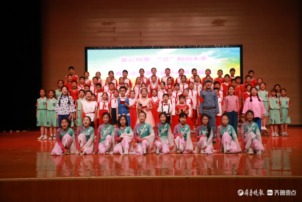 "艺"起向未来——香江小学举办第二届校园艺术节活动-齐鲁晚报·齐鲁