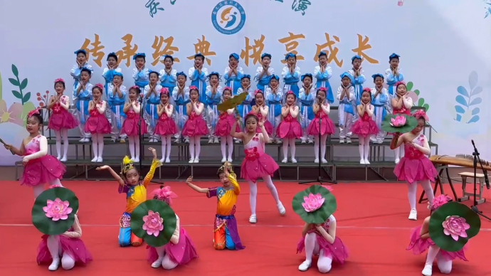 果然视频|传承经典，看潍坊学子玩转六一