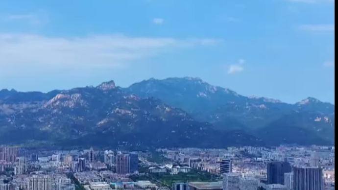 飞越泰安·航拍泰山|雨后苍翠，风光旖旎