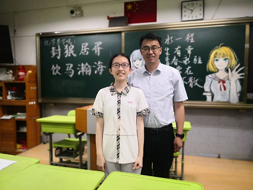 目标是清华！青岛五十八中徐一铭谈学习心得：理科学习也要多看书