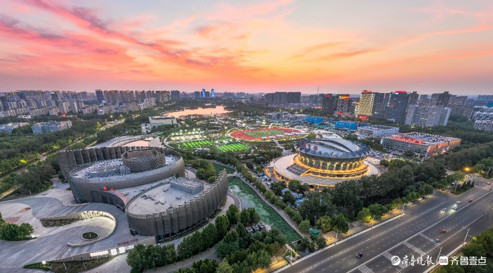 壹览·全景德州丨德州市体育公园全新的"运动 休闲"空间