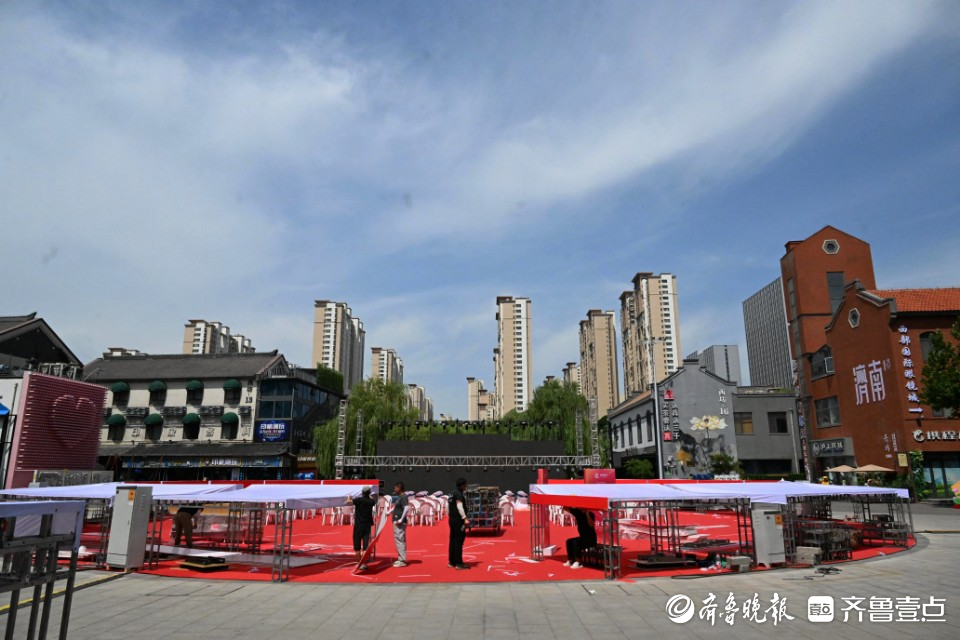 喝扎啤撸肉串品味齐鲁美食！泉城西部点燃狂欢夏日