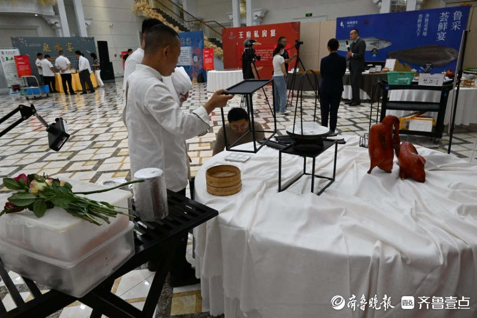 齐鲁美食节准备就绪，马上开宴！