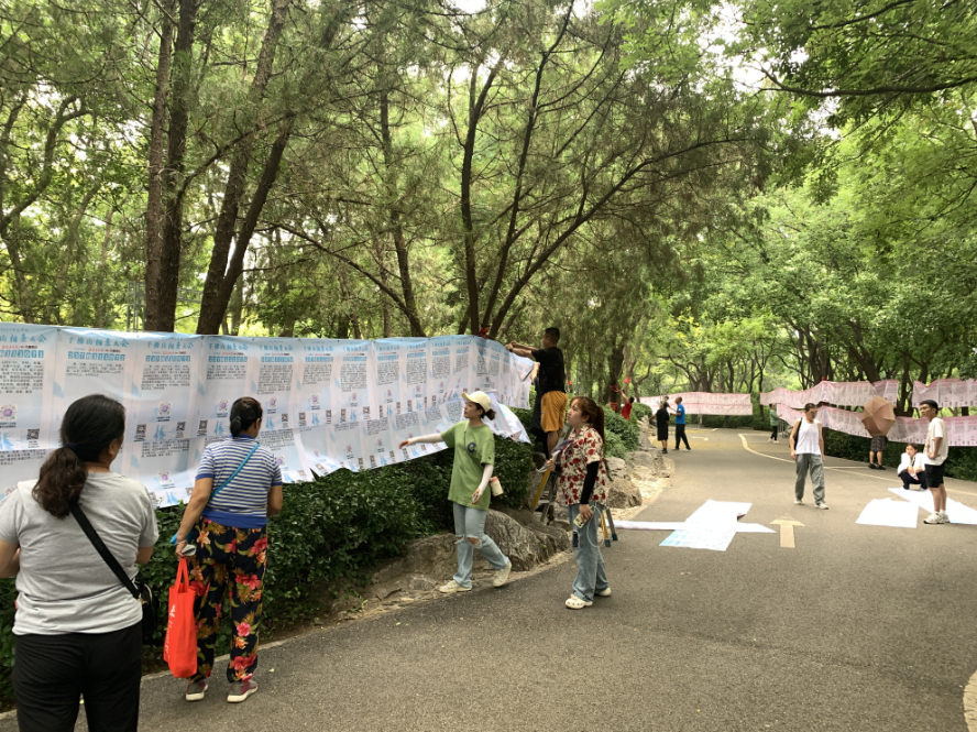 泉城热恋模式即将开启！七夕千佛山相亲大会布展火热进行中