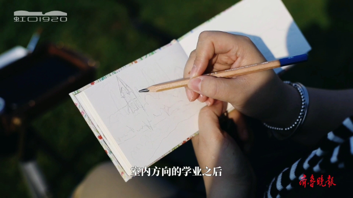 烟火仙子|用画笔讲述老建筑！一位自由插画师与烟台街区的故事