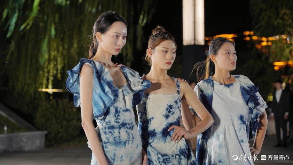 壹点图集丨淄博公园版“T台秀”来了：一场跨越千年的“丝之恋”