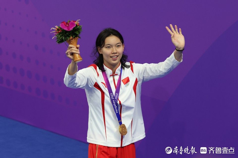 观潮杨浚瑄为山东夺得杭州亚运会第六金