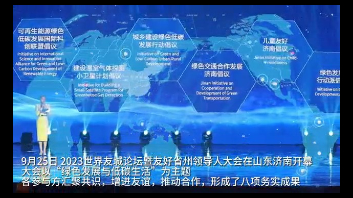 2023世界友城论坛暨友好省州领导人大会发布八项成果