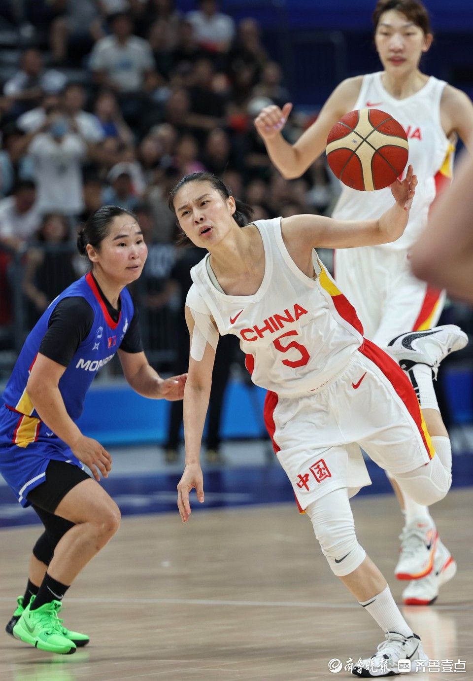 观潮中国女篮亚运开门红首战101比46胜蒙古