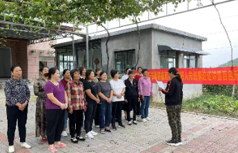 山东好人周玉俊 在兰陵县下村乡宣讲