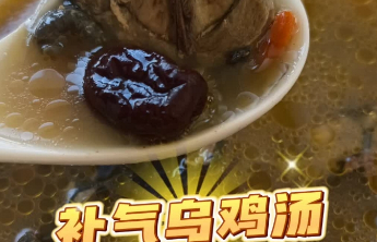 关爱女性健康·膳食作品展示|补气乌鸡汤