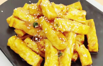 关爱女性健康·膳食作品展示|糖醋芝麻豆腐