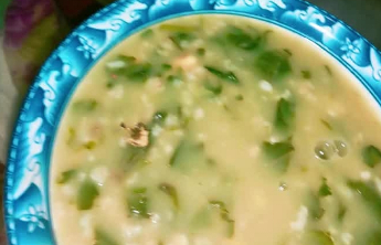 关爱女性健康·膳食作品展示|地瓜叶黄豆去火汤