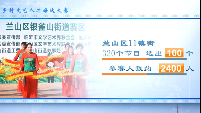 3800多个节目、1.7万余人！临沂村村有好戏、处处是舞台