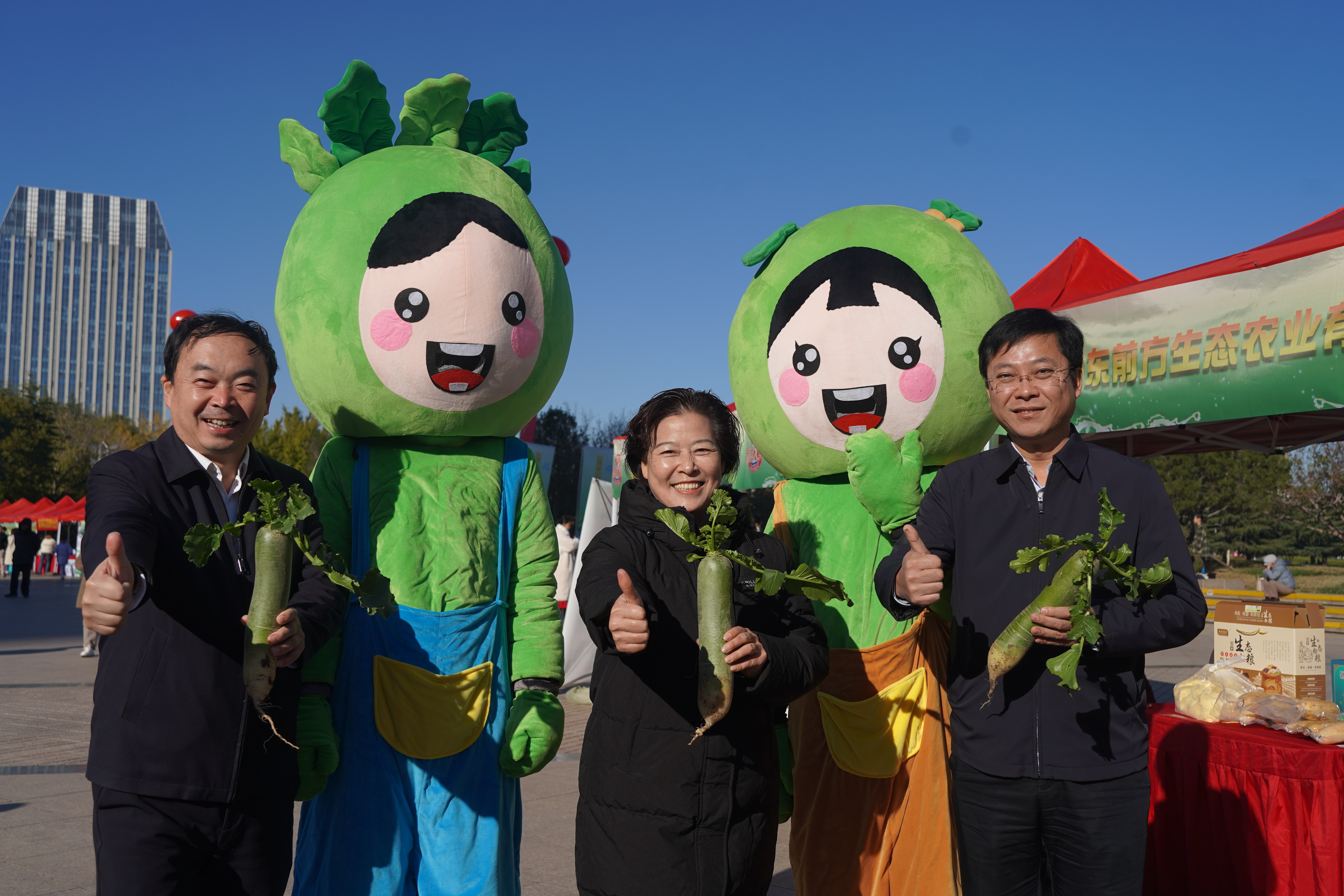 潍坊萝卜哪家强？30多家企业请市民免费尝