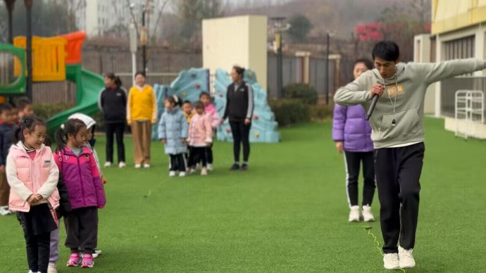 凝聚合力 科学衔接！李沧小学体育老师走进幼儿园