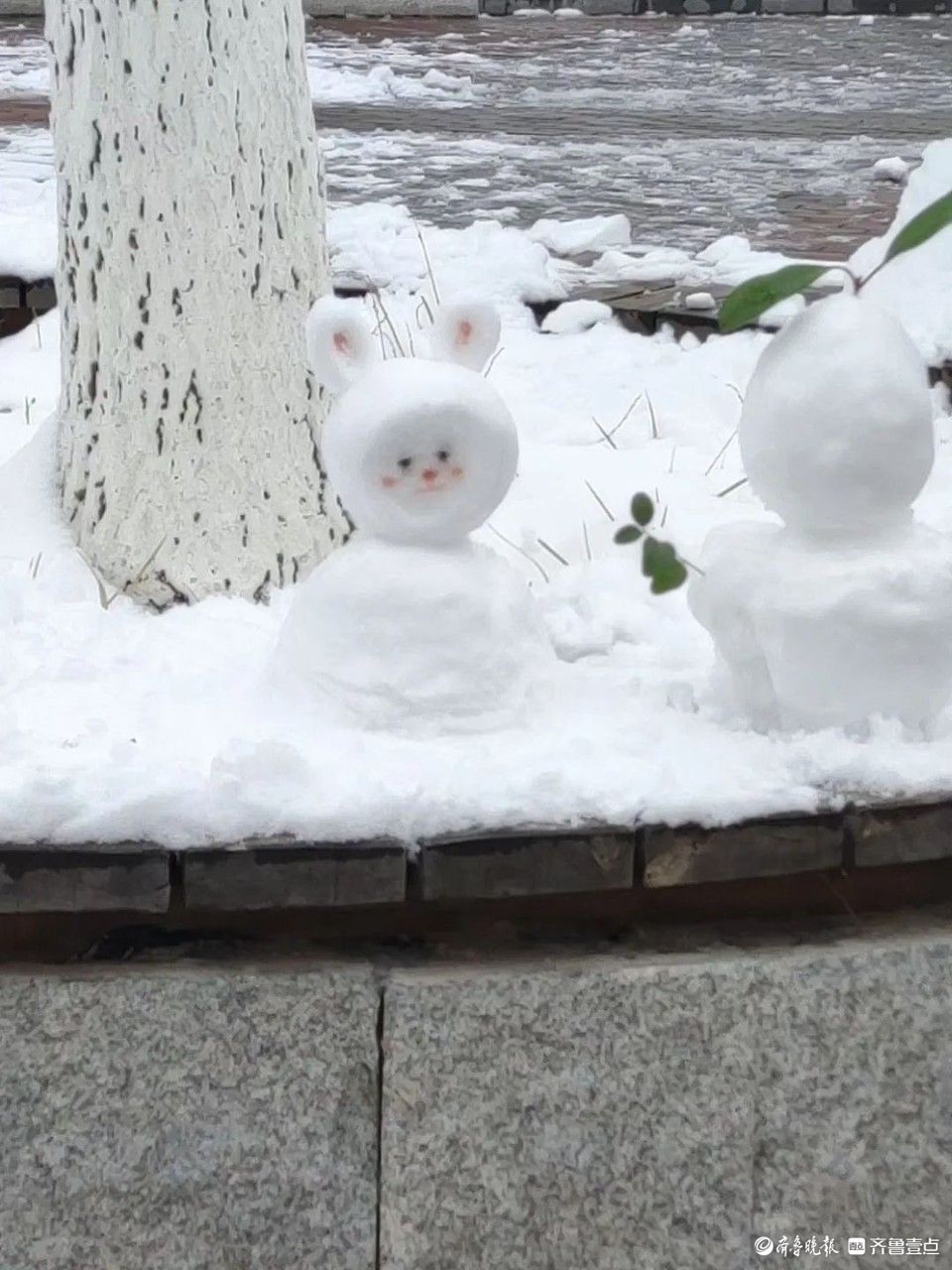 来了！山服学子专属冬雪图上新