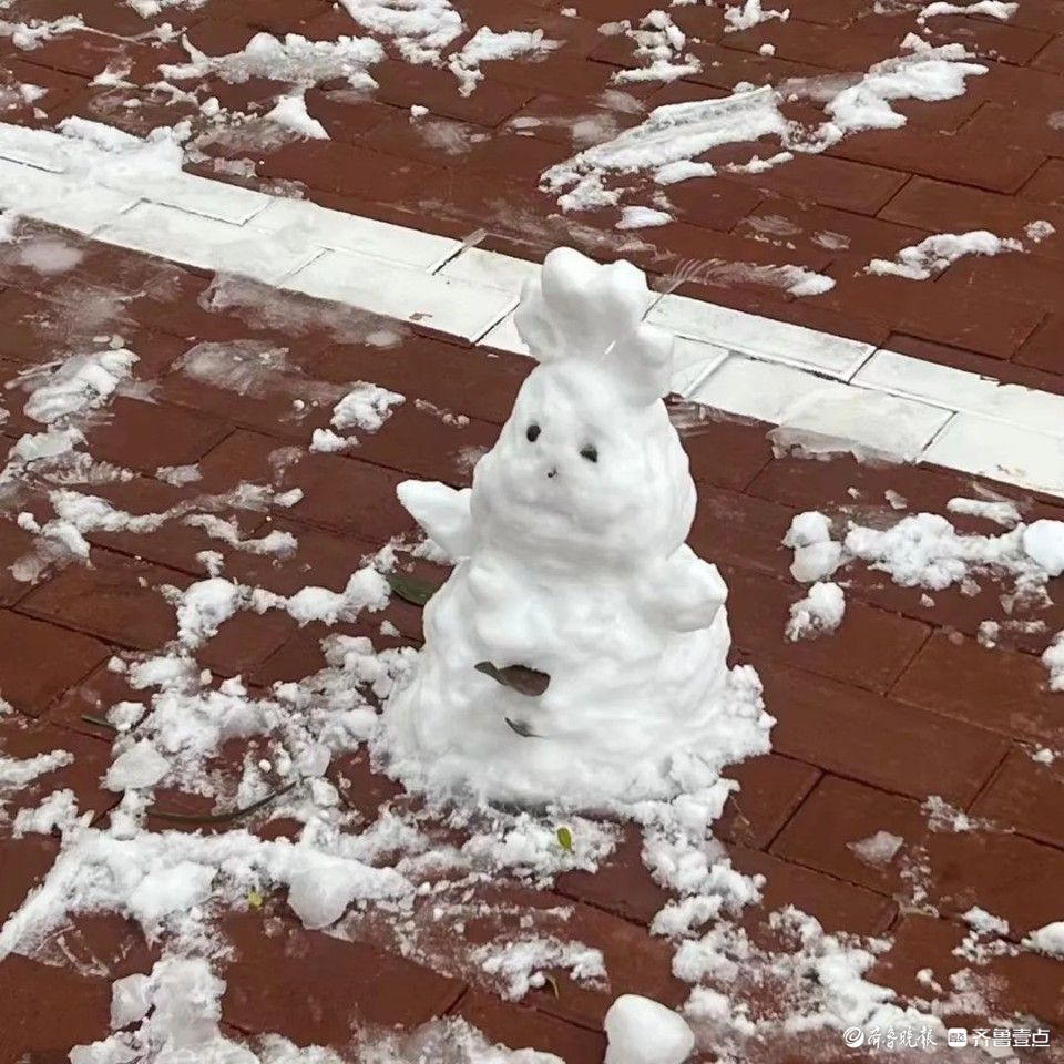 来了！山服学子专属冬雪图上新