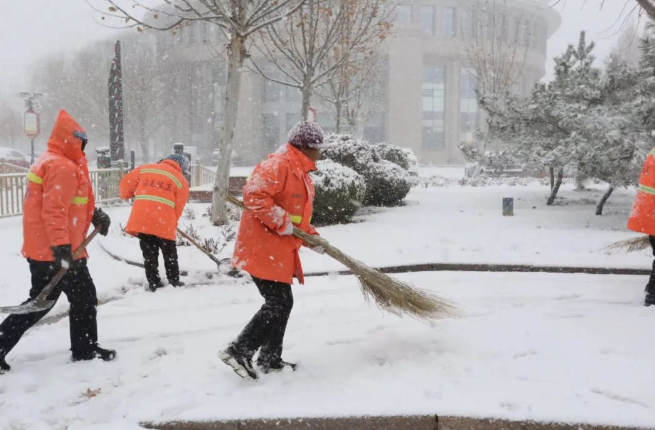 逆雪而行 滨州市城管局多措并举， 守护民生有“温度”