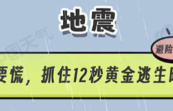 甘肃积石山县发生6.2级地震，这份地震自救逃生攻略请收好