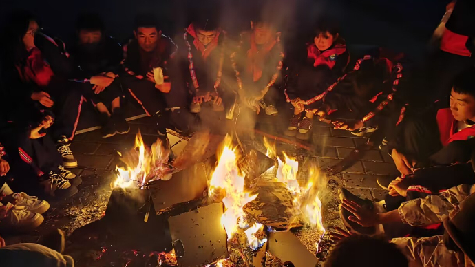 甘肃积石山县6.2级地震，山师附中三位老师正在此地帮扶