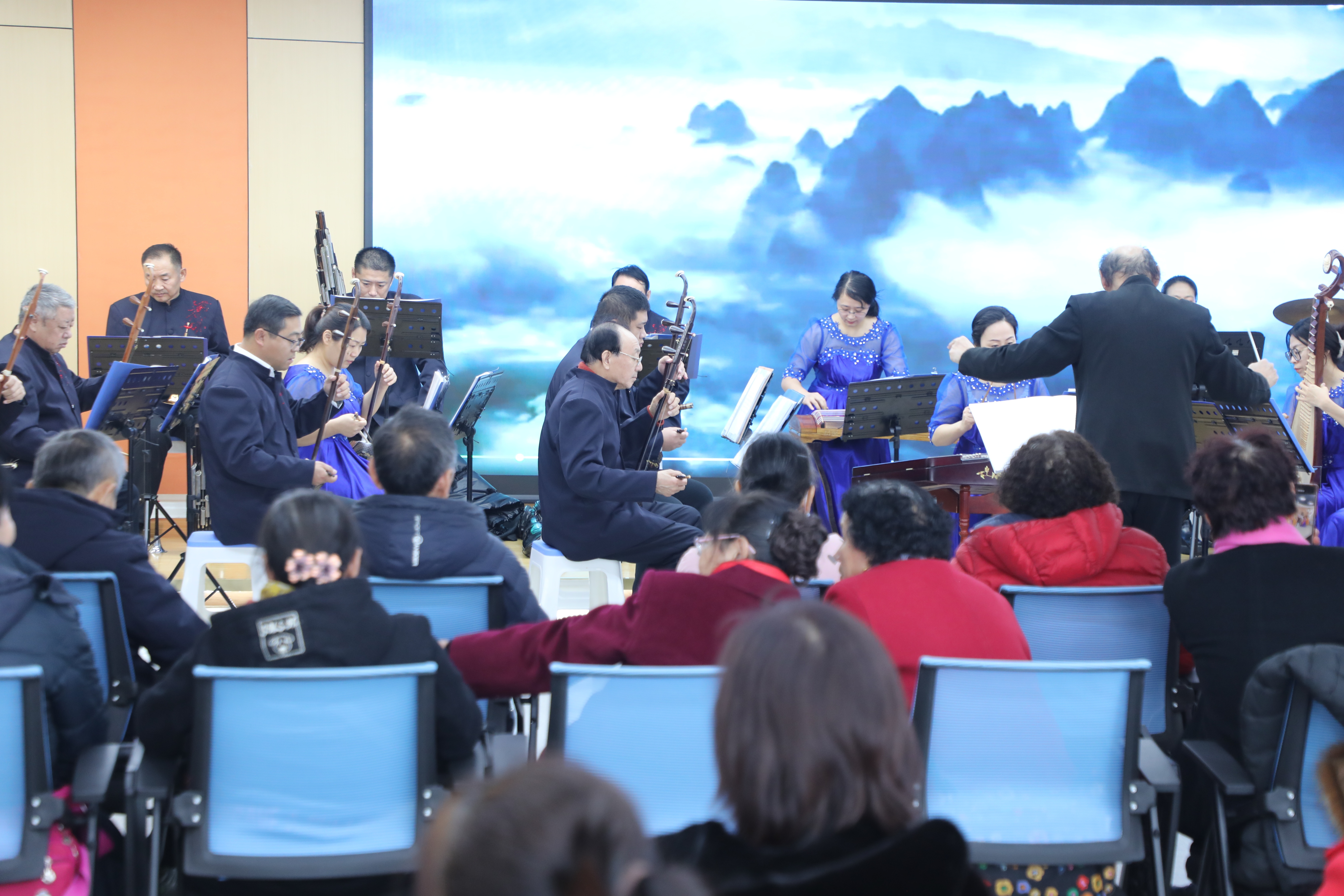 赏民乐迎新春民乐演出让居民尽享文化大餐