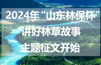 欢迎投稿！2024年“山东林保杯”讲好林草故事主题征文启动
