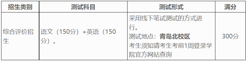 山東外貿職業學院2024年單獨招生和綜合評價招生章程來了