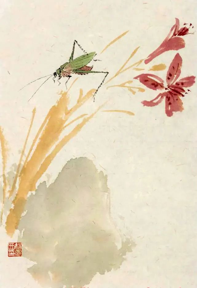 姚震西花鸟画欣赏